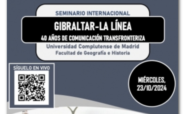 Seminario Gibraltar-La Línea. 40 años de comunicación transfronteriza (Madrid, 23/10/2014)